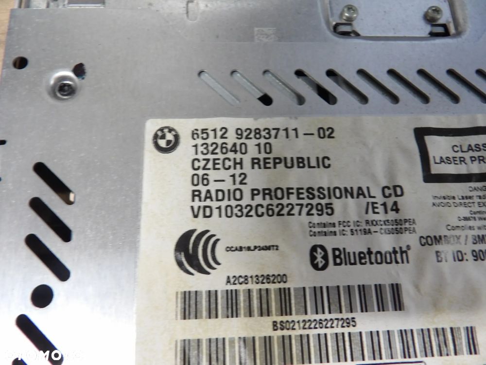 BMW - E84,X1 - RADIO , CD , BLUETOOTH - PROFESSIONAL - 9283711 - 3
