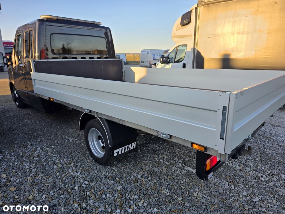 Renault MASTER 2,3 DCI 163 KONNA DOKA BRYGADÓWKA 7 OSOBOWA 3,8M SKRZYNIA KLIMA WEBASTO 167T/KM PRZEBIEGU GWARANCJA BLIŻNIAKI DO 3,5T - 4