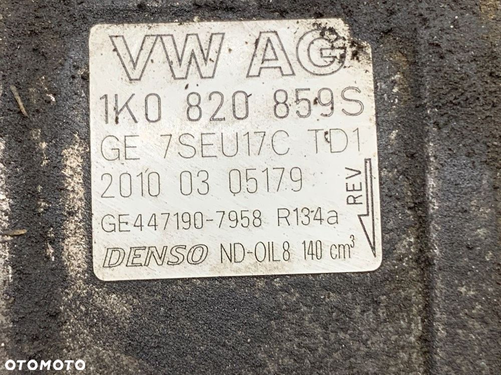 SPRĘŻARKA KLIMATYZACJI  SEAT ALTEA XL (5P5, 5P8) 2006 - 2022 1.4 TSI 92 kW [125 KM] benzyna 2007 - - 4