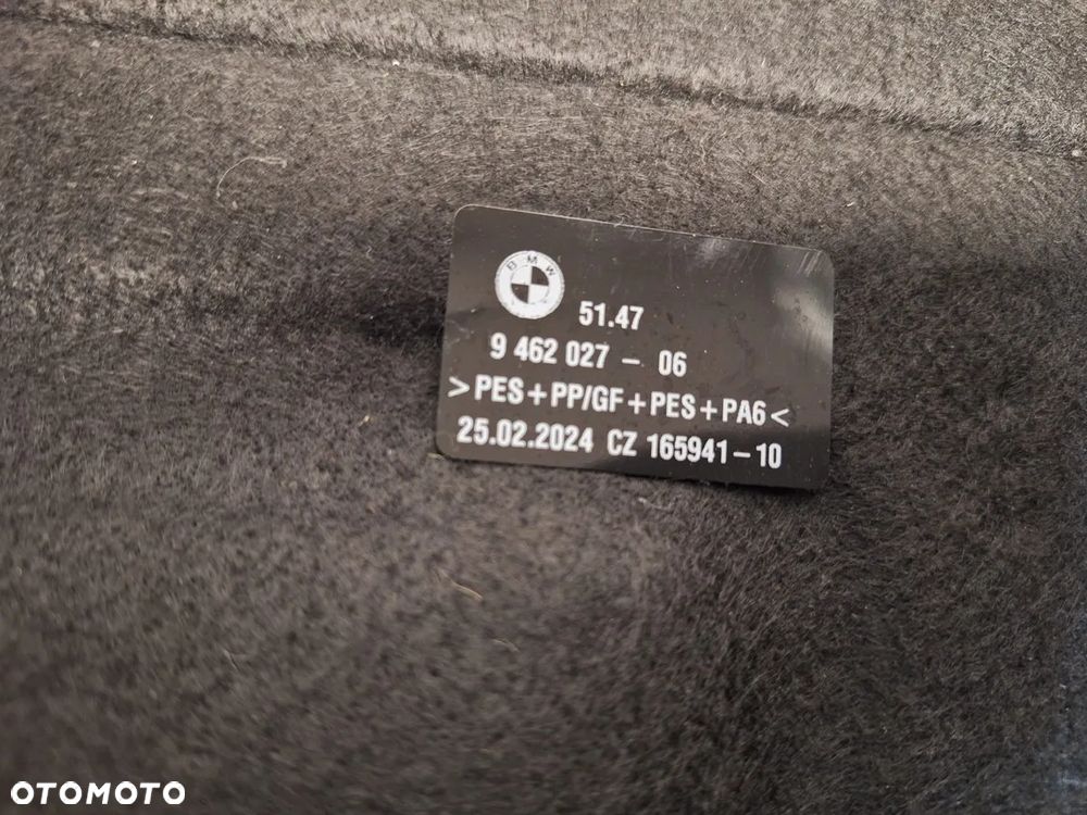 polka bagaznika bmw ix1 x1 u11 2022- 51.47 9462027-06 elektyk orginal demontaz - 5