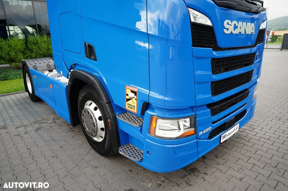 Scania R 450 / SISTEM HIDRAULIC / RETARDER / AER CONDIȚIONAT PARCARE / ADR AT / JANTE DIN ALIAJ / EURO 6 - 9
