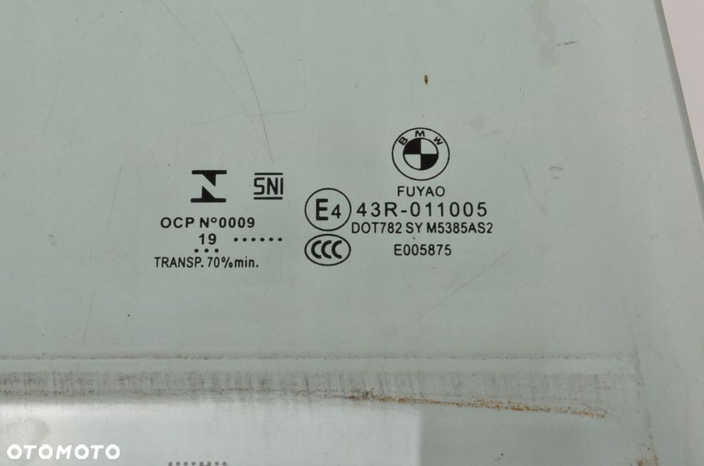 BMW G20 SZYBA PRAWA TYLNA 19R - 2