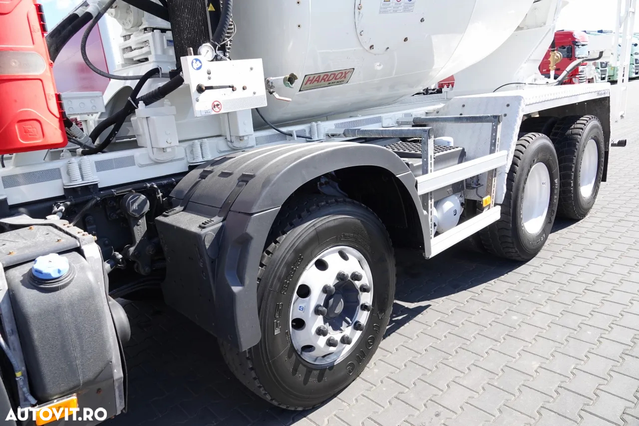Volvo FMX 410 / 8x4 / 9m3 BETONATOR / SCHWING STETTER / HARDOX / JANTE ALIE / EURO 6 - 9