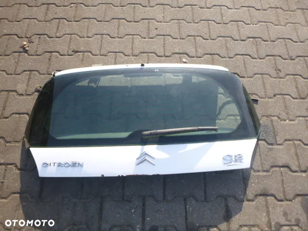 KLAPA TYŁ TYLNA CITROEN C2 KOMPLETNA