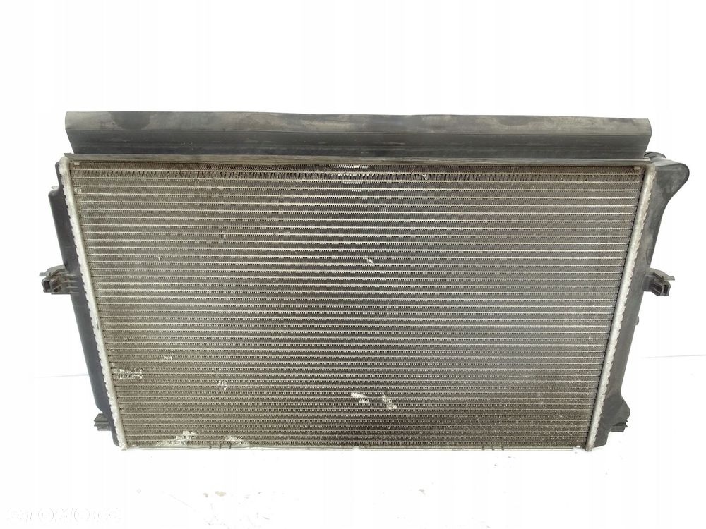 CHŁODNICA WODY 5Q0121251GD WENTYLATOR 5Q0121203CN PASSAT B8 LEON III A3 8V