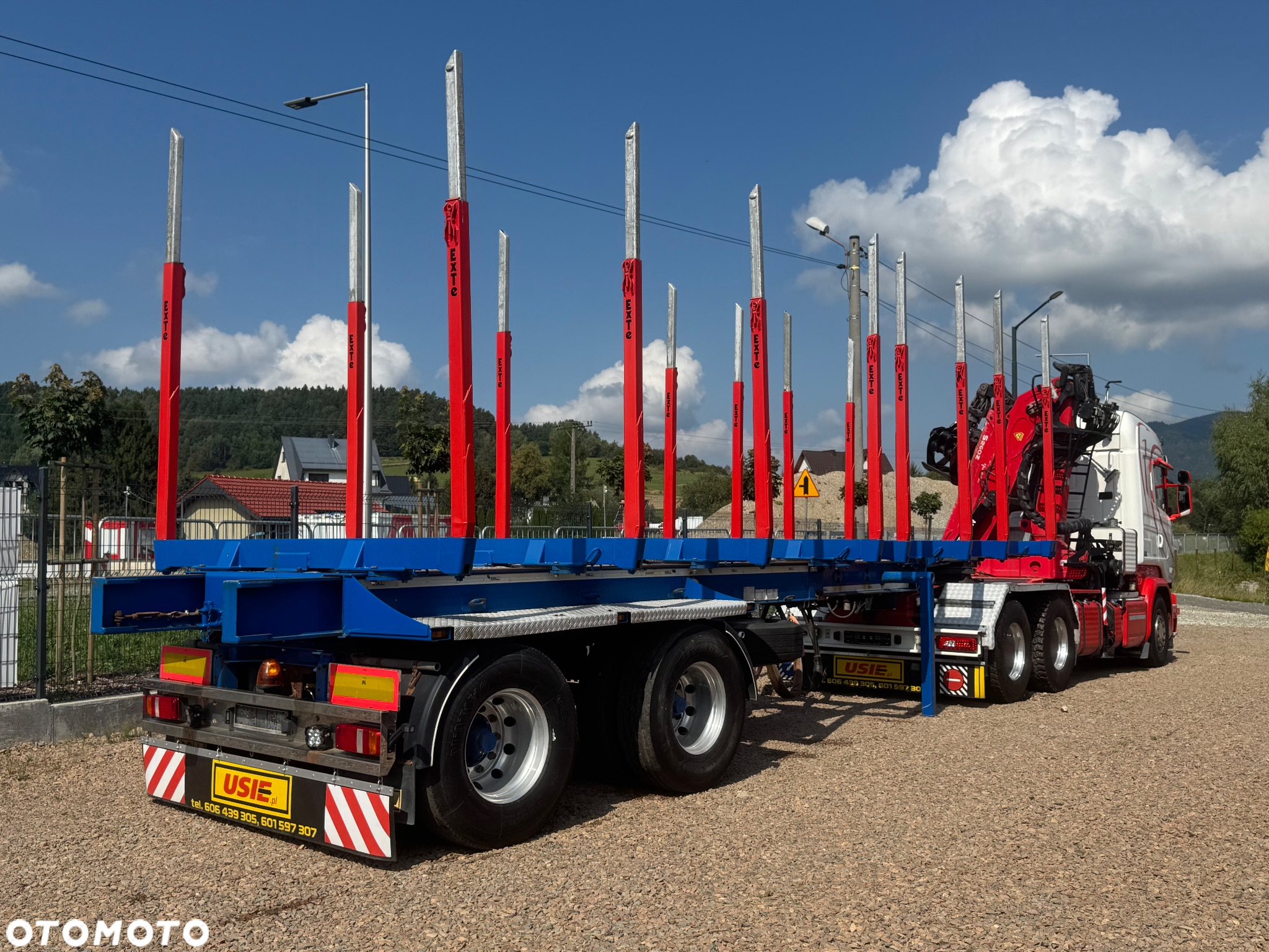 Scania V8*580PS*6x4*Do drewna*drzewa*dłużycy*Epsilon - 7