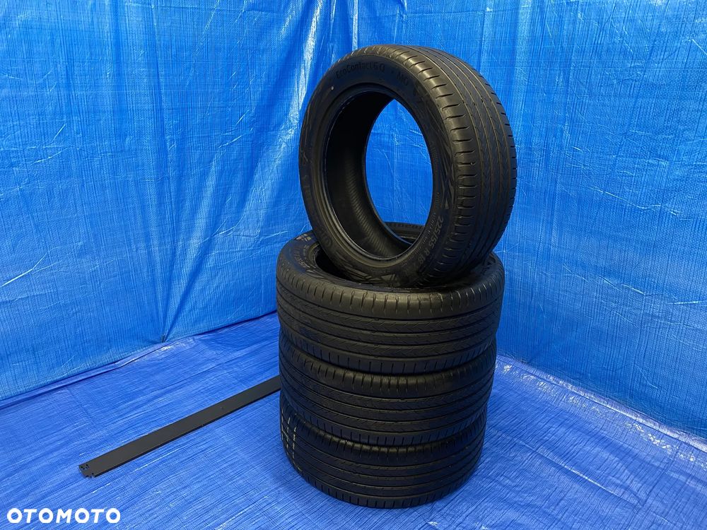 OPONA 18 OPONY LETNIE LATO KOMPLET OPON 4SZT CONTINENTAL ECOCONTACT 6Q  225/55R18 102Y XL BIEŻNIK 5,0mm 2023r - 3