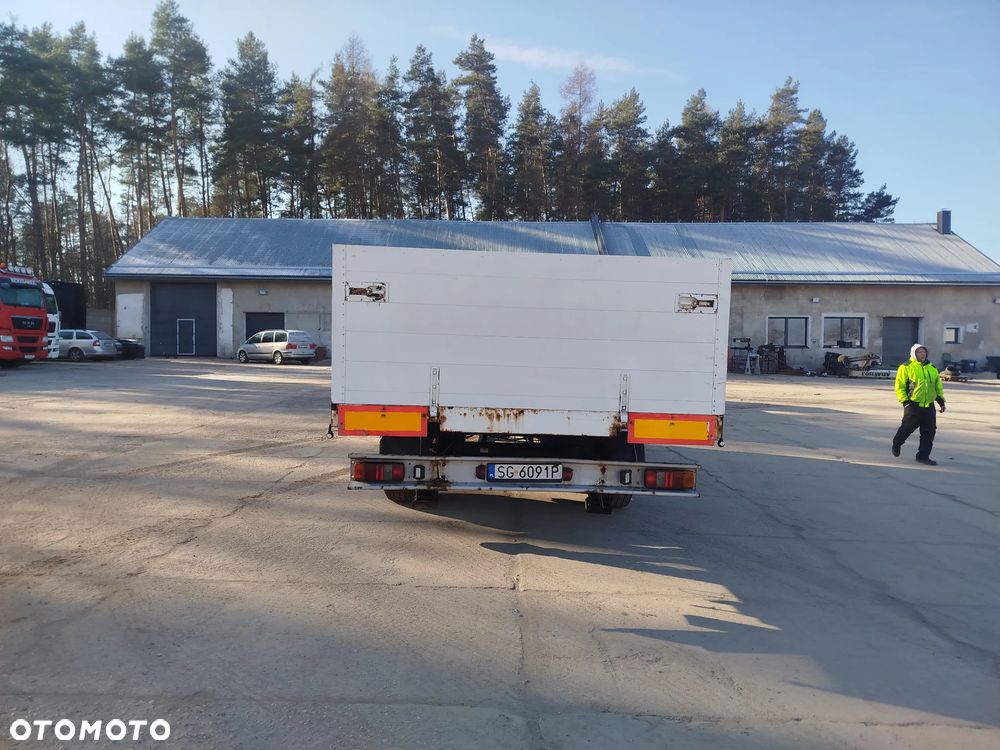 Renders Przyczepa burtowa tandem 7 m budowlanka górny sprzęg - 4