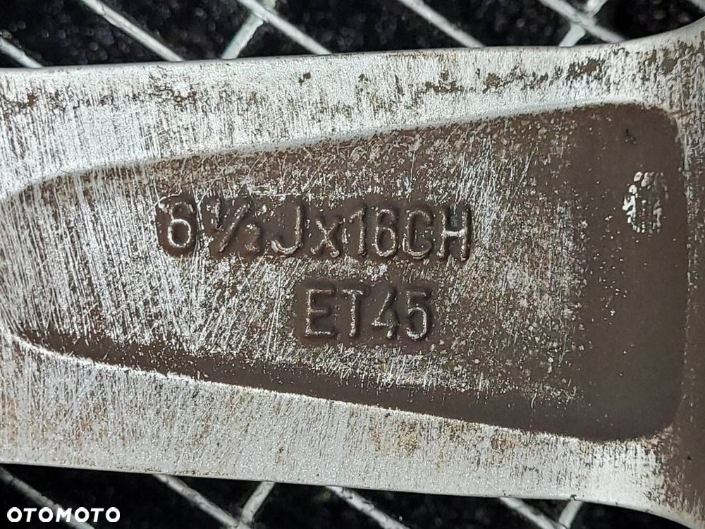 FELGA ALUMINIOWA 16 TOYOTA COROLLA E15 PZ406-E067B-ZC 6,5JX16 ET45 5X114,3 - 7