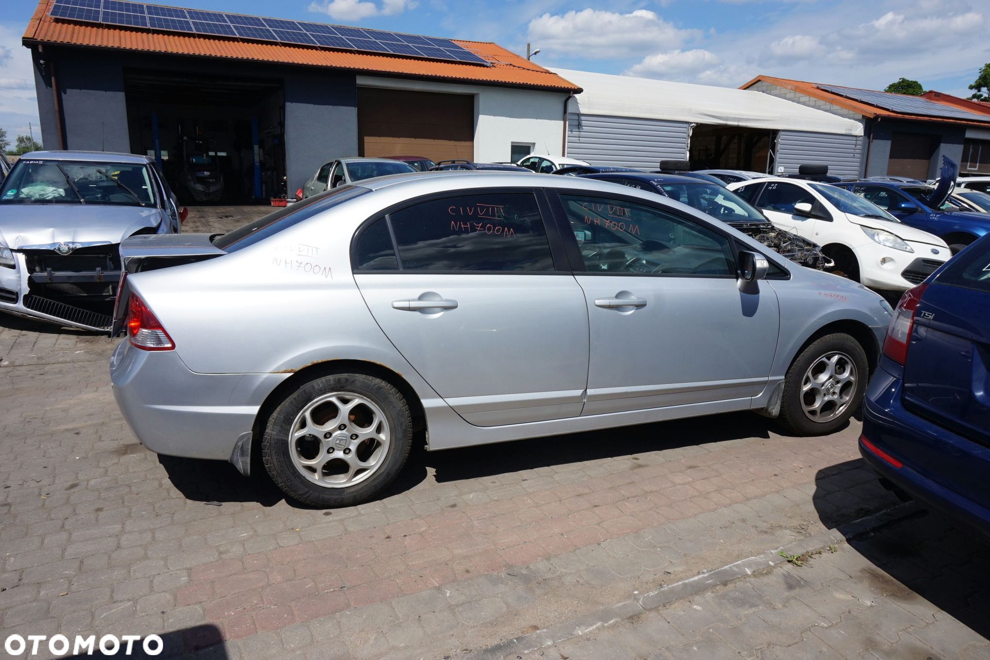 HONDA CIVIC VIII SEDAN 2006 NH700M 1.8 16V R18A2 140KM PHE40 SREBRNY na części - 6
