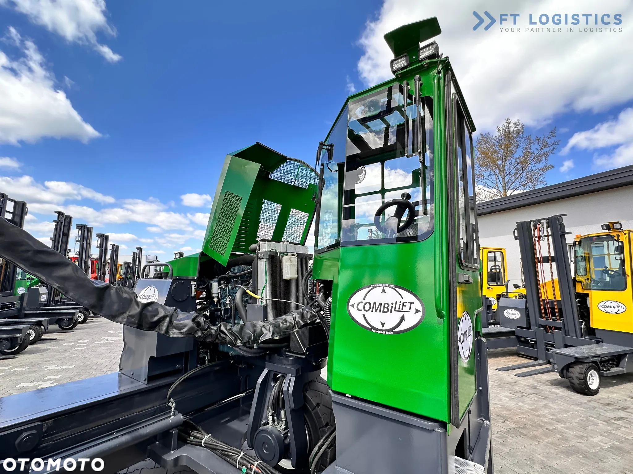 Combilift C8000 / DIESEL / 4600MM / DUPLEX / KUBOTA / STAN IDEALNY - 38