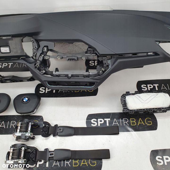 BMW 1 F40 DESKA ROZDZIELCZA KONSOLA KOKPIT PULPIT PODUSZKI AIRBAG AIR BAG PASY KIT SET - 3