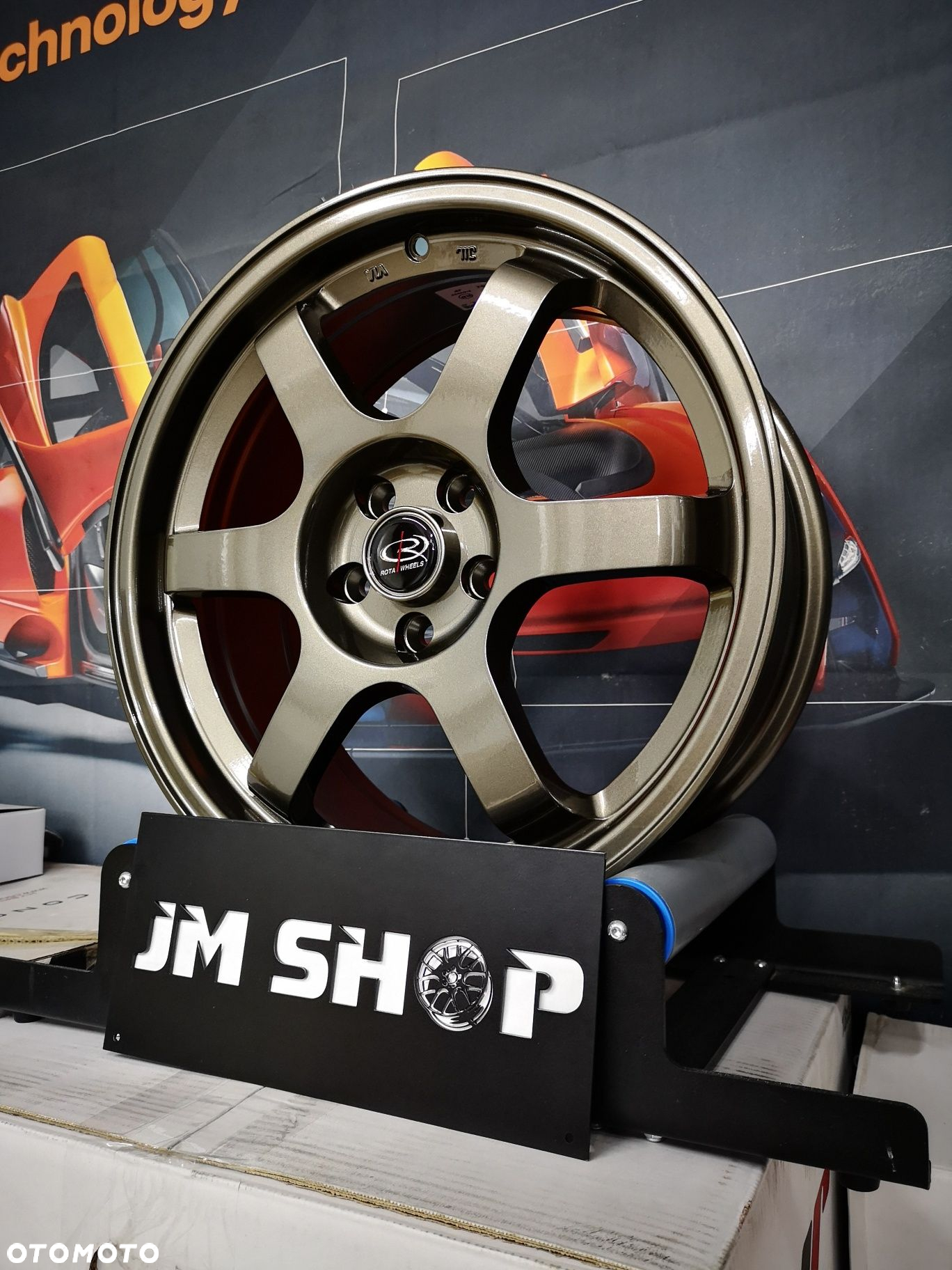 Felgi Rota Grid 17" 18" 5x100 Bronze Subaru BRZ Impreza - 2
