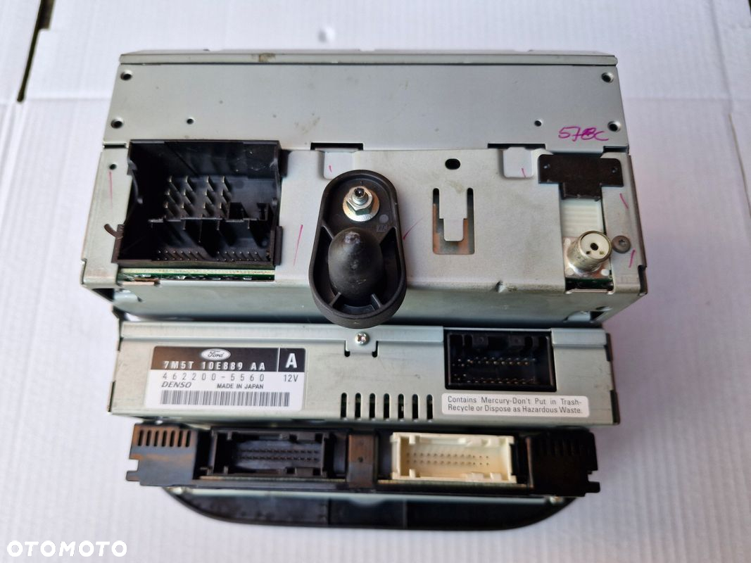 Nawigacja czytnik dvd Ford OE 4M5T-18B988-AH RADIO C-MAX - 4