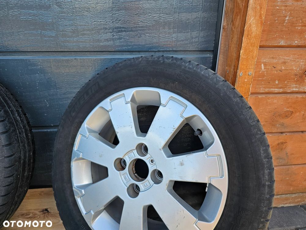KOŁA FELGI ALUMINIOWE 15" 185/60 R15 4x100 ET43 OPEL ASTRA G H MERIVA A CORSA D - 3