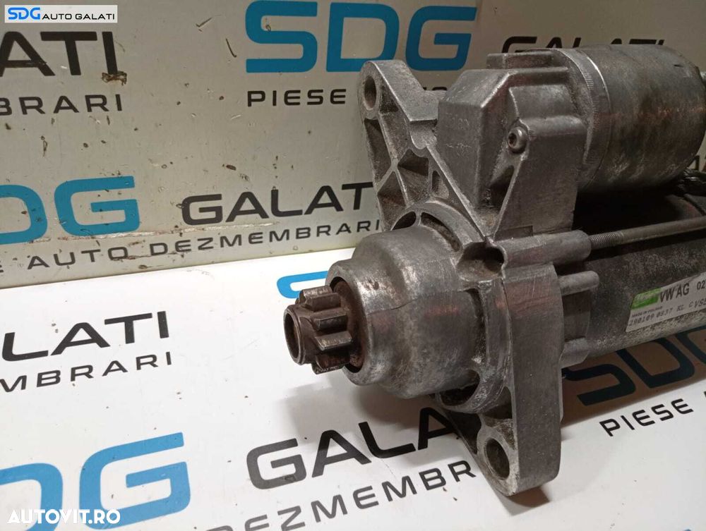 Electromotor cu 10 Dinti Volkswagen Polo 6R 1.6 CNKA CFNA CWVA CLSA 2010 - 2018 Cod 02T911023S D6GS12 [B3618] - 5