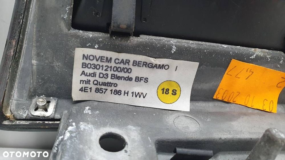 DEKORY LISTWY WEWNĘTRZNE DRZWI DREWNO AUDI A8 D3 KOMPLET - 8
