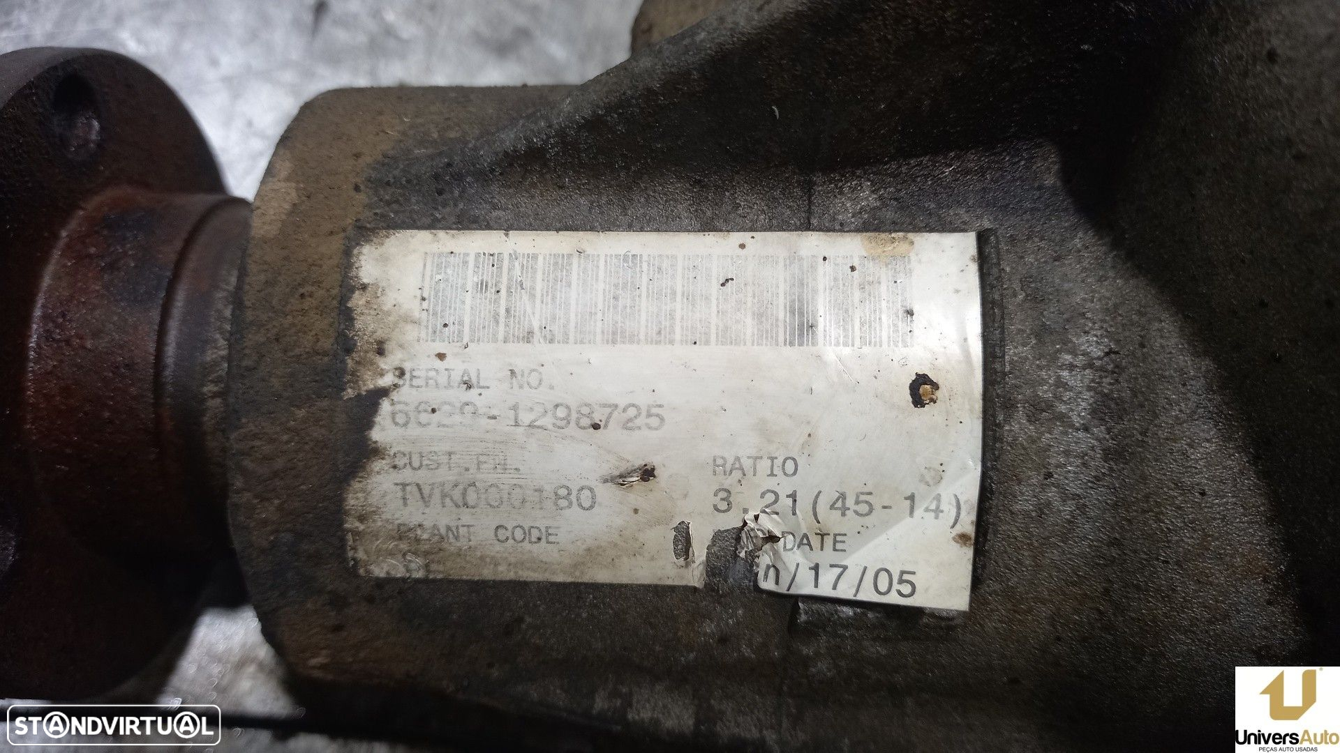 CAIXA VELOCIDADES LAND ROVER FREELANDER 2005 -TVK000180 - 5
