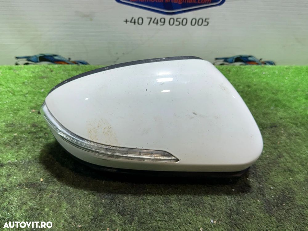 OGLINDA DREAPTA HYUNDAI I20 15 SE MPI 1.2 BENZINA 2017 COD OEM 87620 C8100 / HATCHBACK 2014-2020 - 4
