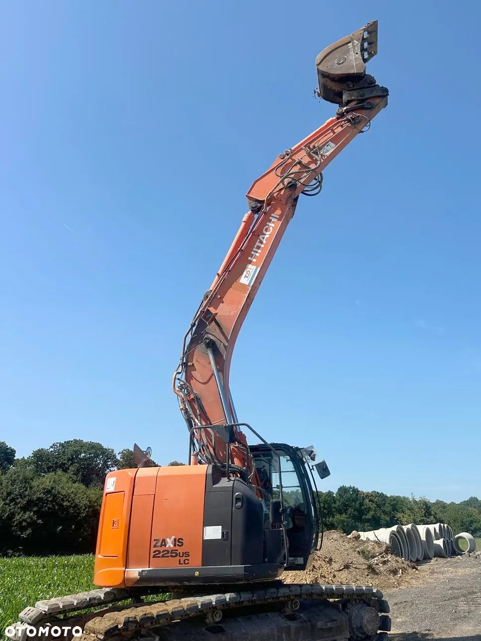 Hitachi Koparka Gąsienicowa HITACHI ZAXIS ZX 225 USLC ZX225USLC-5B 26 Ton Osprzęt - 10