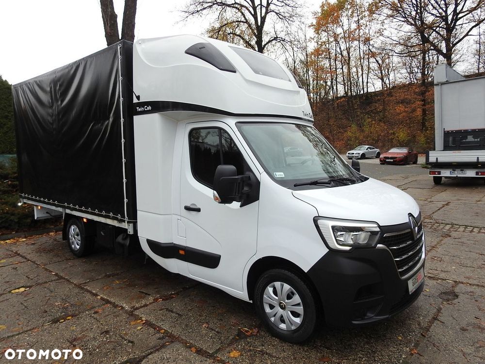 Renault MASTER PLANDEKA 8 PALET TEMPOMAT KLIMATYZACJA LEDY  165KM - 5