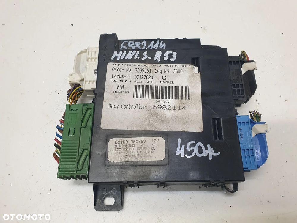 MODUŁ KOMFORTU MINI COOPER R53 6982114 - 1