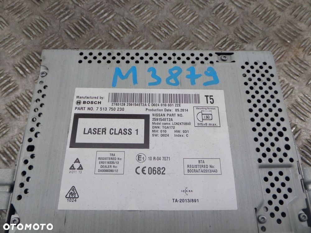 nissan qashqai ii j11 radio nawigacja 7513750230 - 4