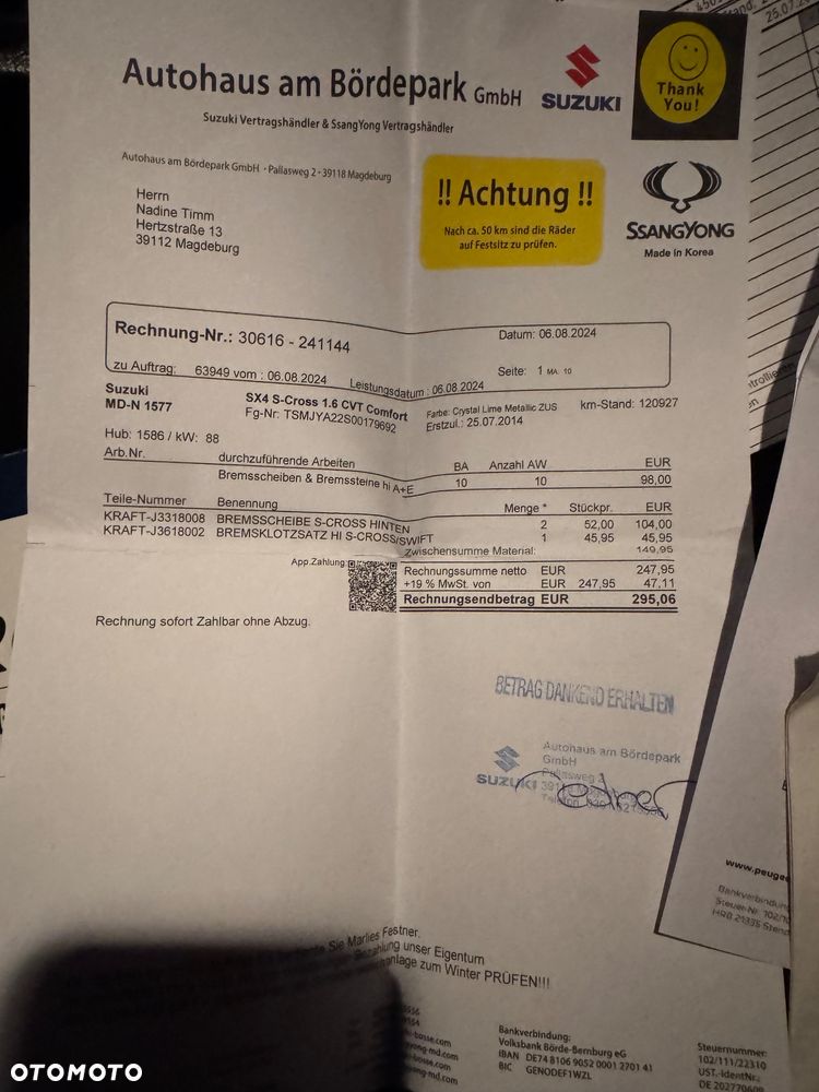 Suzuki SX4 S-Cross 1.6 VVT CVT 4x2 limited - 40
