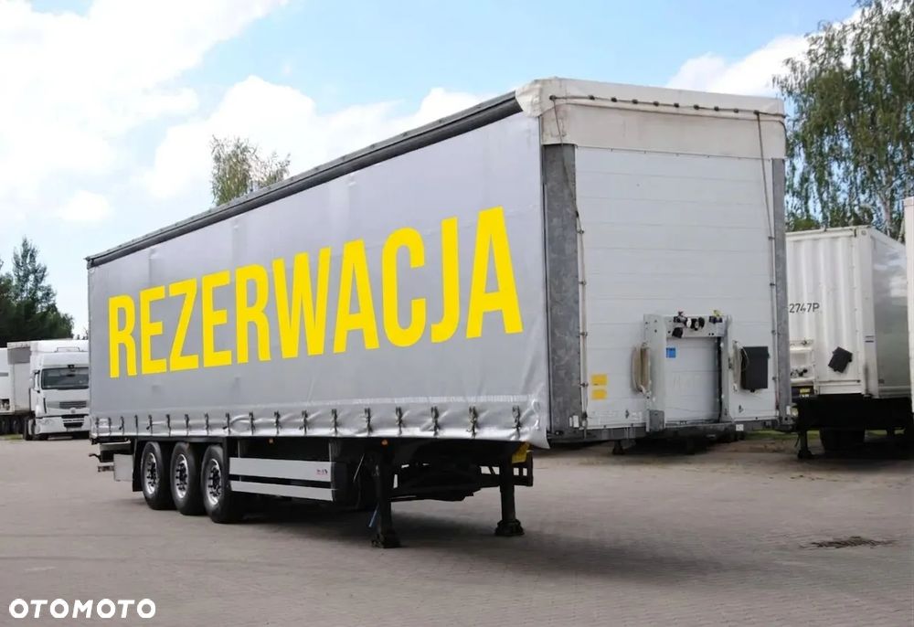 Schmitz Cargobull SCS kurtyna, podnoszona oś - 2