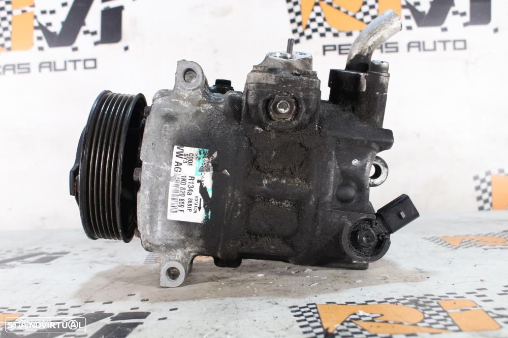 Compressor Do Ac / Ar Condicionado Volkswagen Golf V (1K1)  1K0820859f - 1