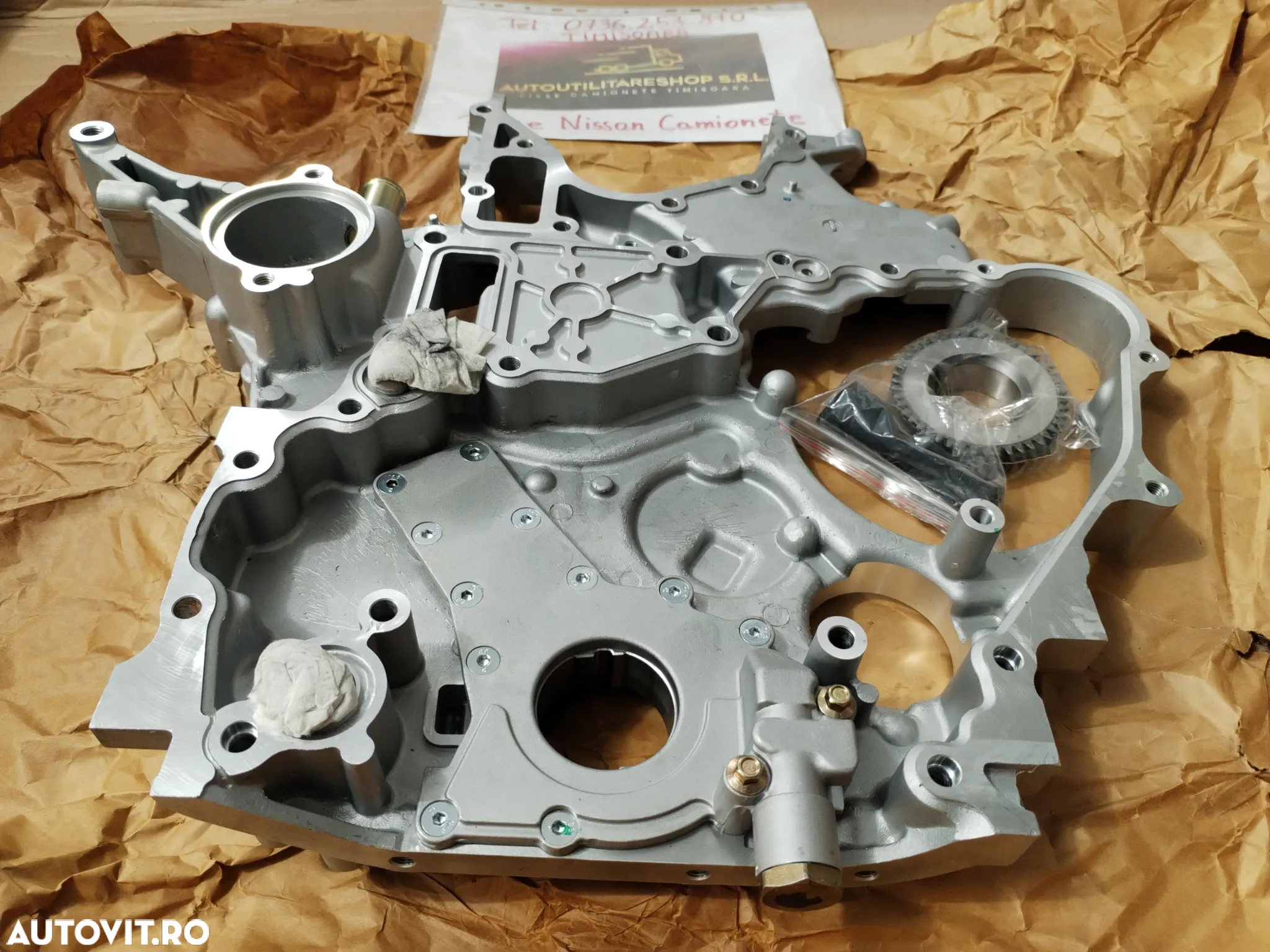 POMPA ULEI NISSAN ATLEON CABSTAR ZD30 ZD30DDTI  RENAULT MAXITY MASCOT CAPAC DISTRIBUTIE - 6