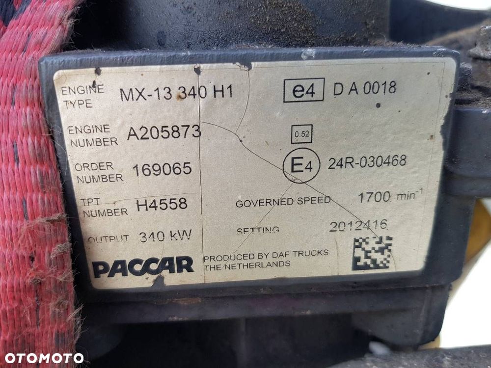 SILNIK  DAF XF 106 2013-2022  MX-13340H1 - 10