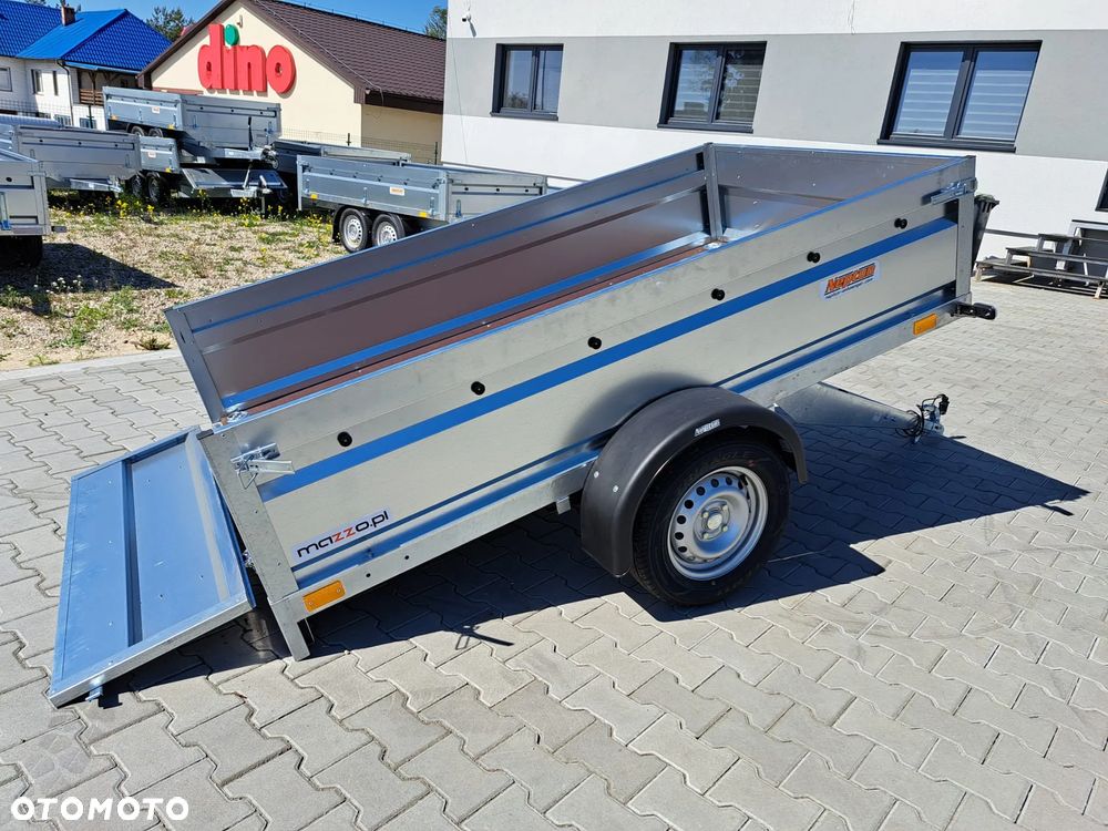 Neptun DOSTAWA Przyczepka 236x129x45cm DMC750kg SPAWANA RAMA, Resor 4-piórowy z amortyzatorem, WYSOKA BURTA - 20