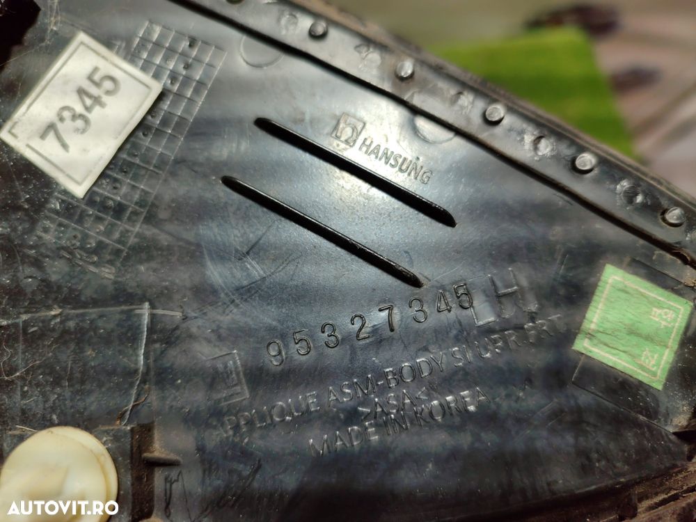 ORNAMENT OGLINDA STANGA / DREAPTA OPEL MOKKA A 1.6 BENZINA 2015 COD OEM 95327345 / 95327346 / 2012-2016 - 7