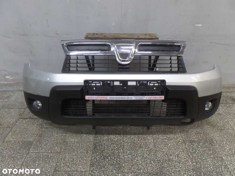 DACIA DUSTER 09-13 ZDERZAK PRZOD GRILL ATRAPA HALOGENY TEK23 - 4