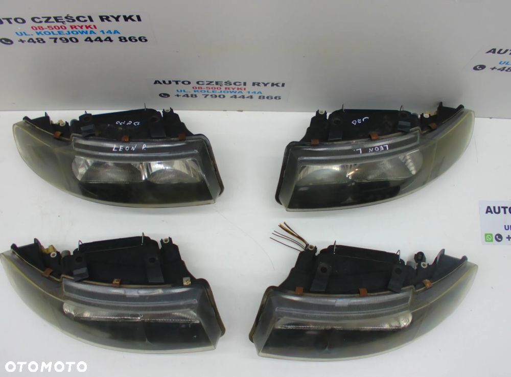 Seat Leon I Toledo II Lampa Prawa Lewa Przód - 3