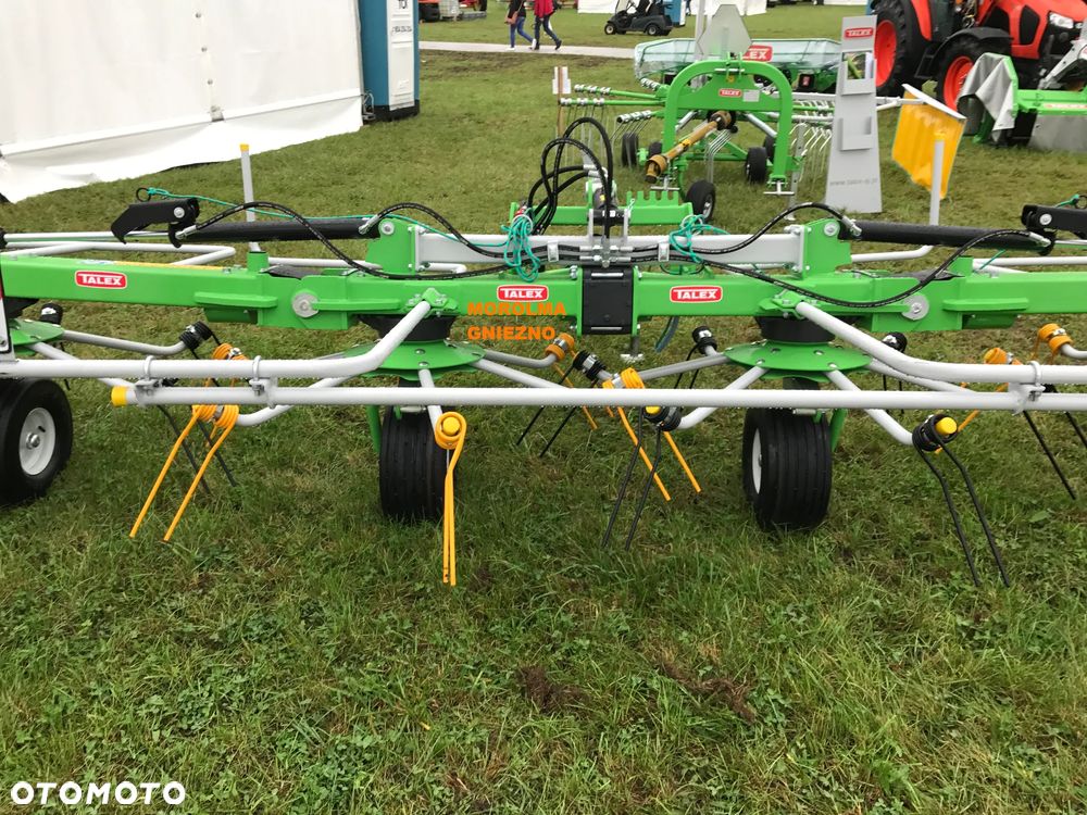 Przetrząsacz 4 wirnikowy karuzelowy TALEX i KOWALSKI z WOM TORNADO - 5