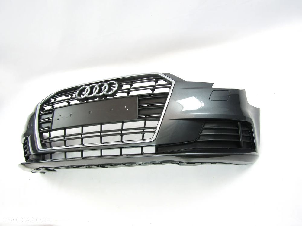 Zderzak przedni Audi A3 8V 16 - 20 Sprysk. Lakier LZ7S - 8