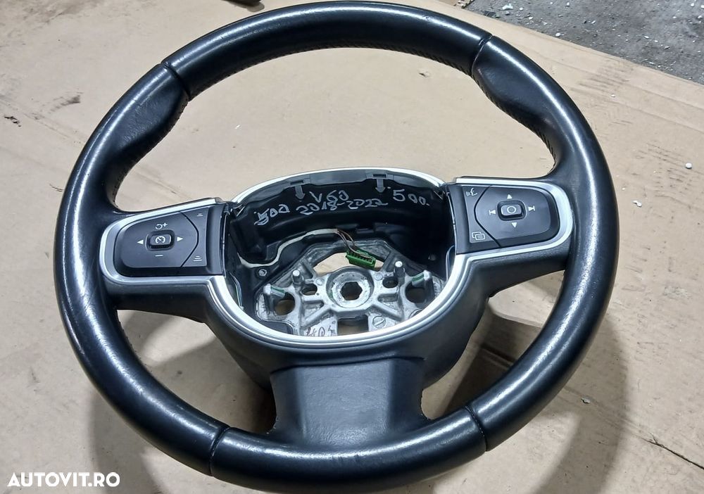 Volan piele cu comenzi VOLVO V60, S60 an 2018-2024 - 2