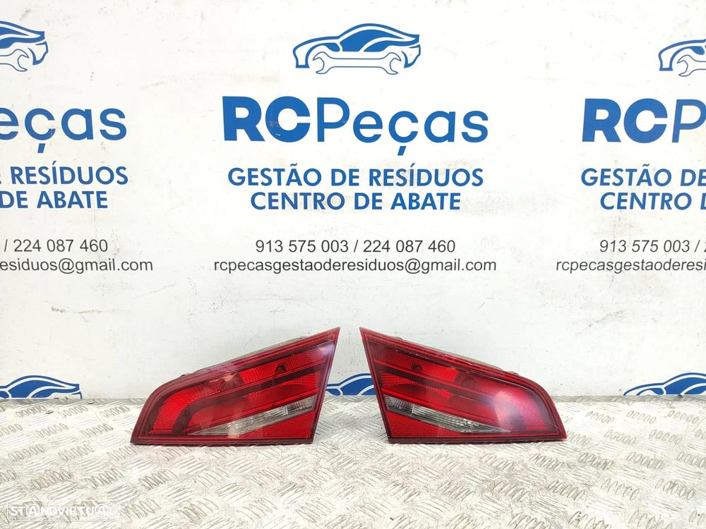 Farolins de mala direito esquerdo LED originais Audi A3 8V Sportback 5 portas Pré Facelift de 2012 a 2016 - 1