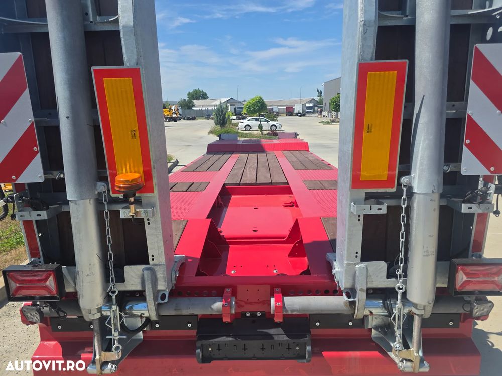 Langendorf TU 30 Smart - remorca trailer cu 3 axe cu protap virator - 11