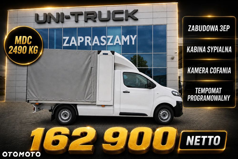 Fiat Scudo  DMC 2490kg  Plandeka 3EP z kabiną sypialną   DMC 2490kg - 2