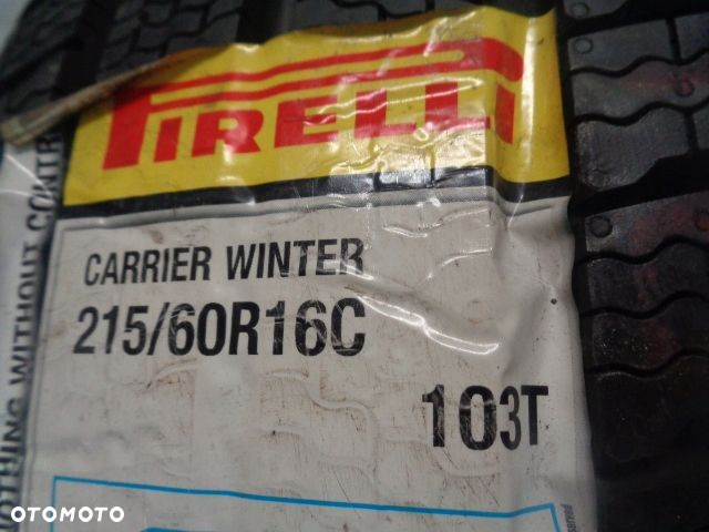 1X NOWA PIRELLI CARRIER WINTER 215/60R16 C 103T - 6