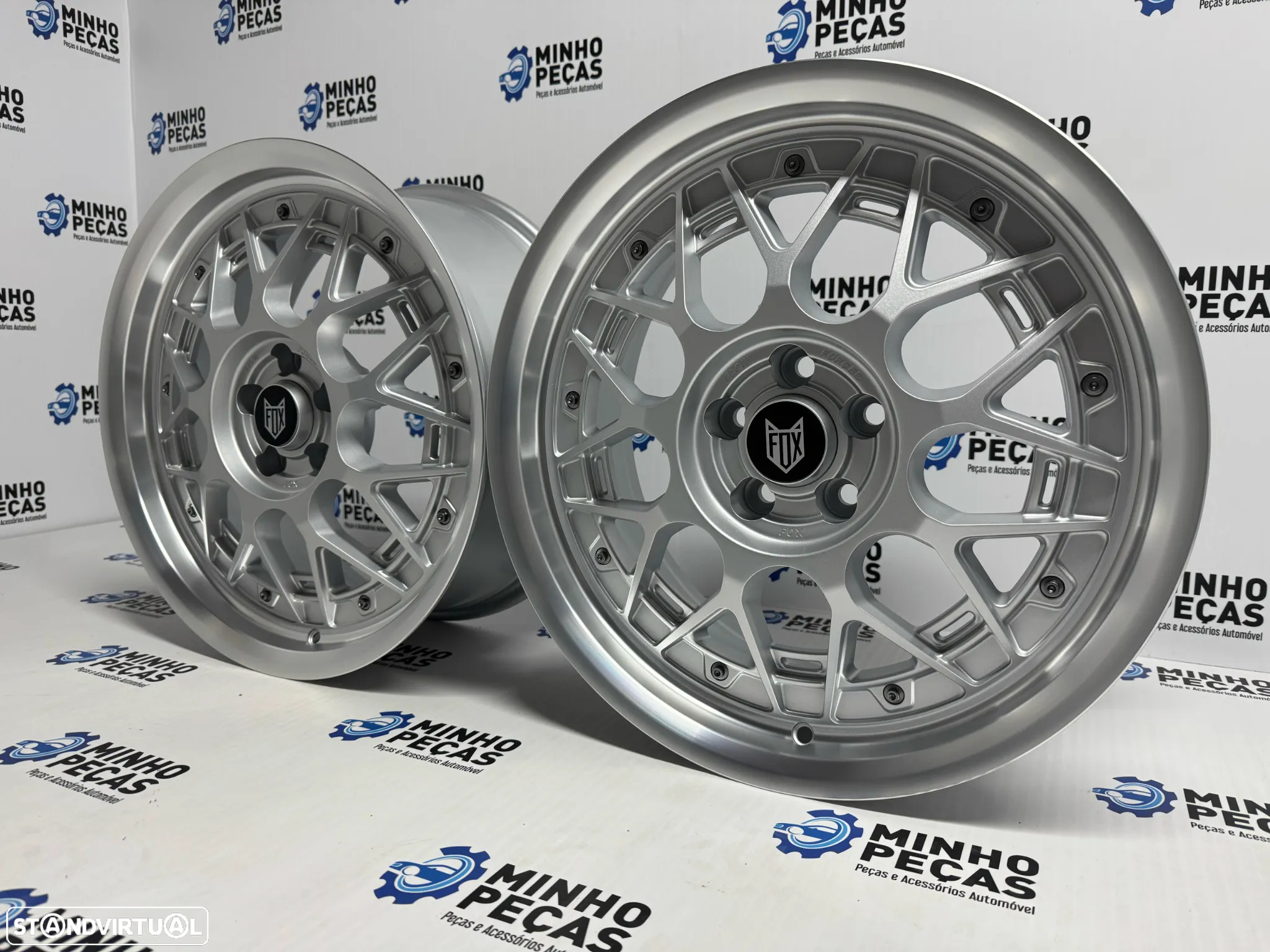 Jantes FOX Hiro em 17 Satin Silver - 2