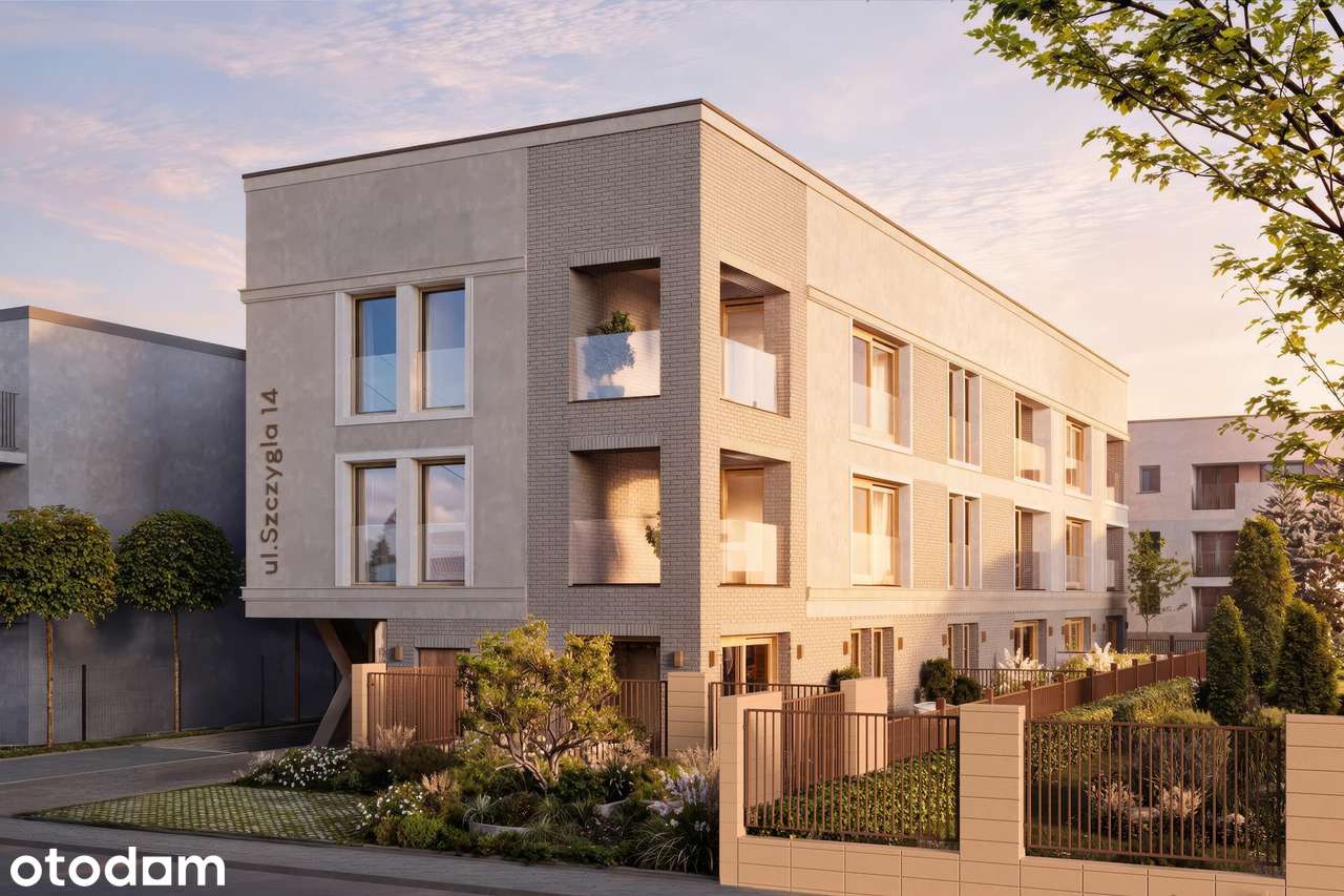 2 pokoje | Ogródek 68 m² | Kameralna inwestycja | Płaszów |Szczygla 14