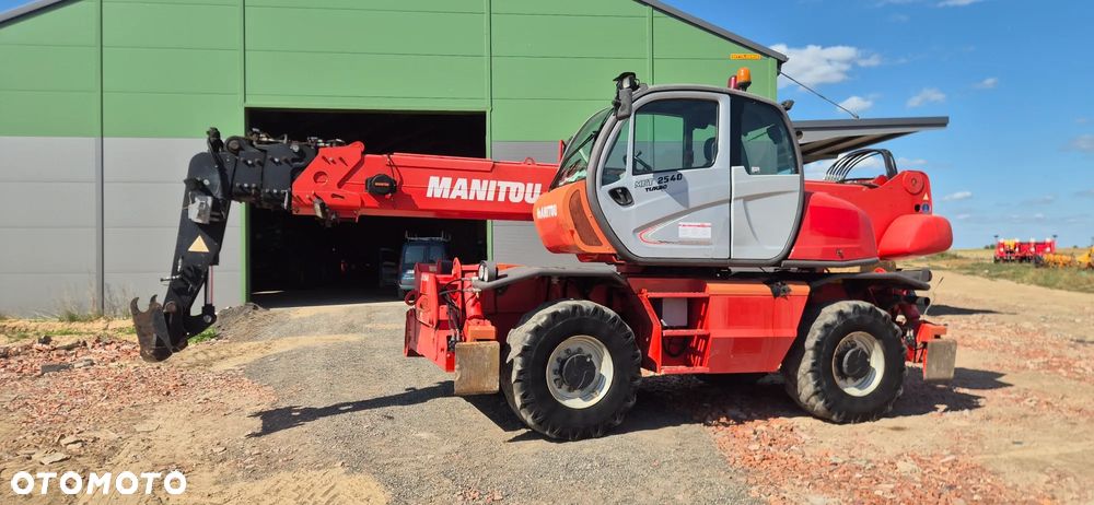 Manitou MRT 2540 privilege kosz wyciągarka widły, bardzo ładna, roto - 6