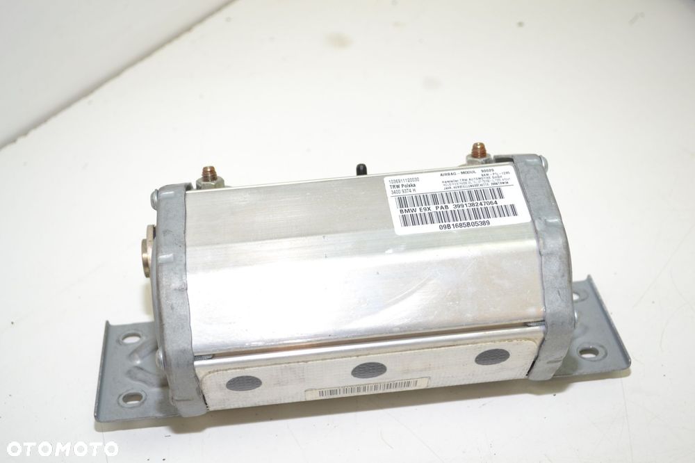 BMW E90 E91 PODUSZKA POWIETRZAN AIRBAG PASAŻERA 399138247064 - 3