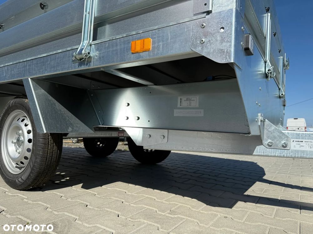 Zaslaw przyczepa platforma z kołami pod HL265T HL300T 2 osie 750kg - 10