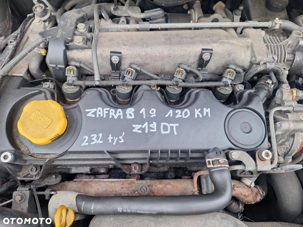 SILNIK 1.9 CDTi Z19DT 120KM OPEL VECTRA C ZAFIRA B ASTRA H SIGNUM GWARANCJA - 1