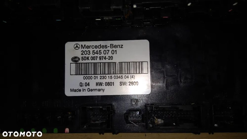Moduł SAM Mercedes klasa C W203 2035450701 - 6